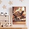 Cow Paint by Numbers for Adults- Highland Cow Flower Paint by Numbers for Adults Beginners, DIY Animal Oil Painting for Gift Home Wall Decor(12x16inch)